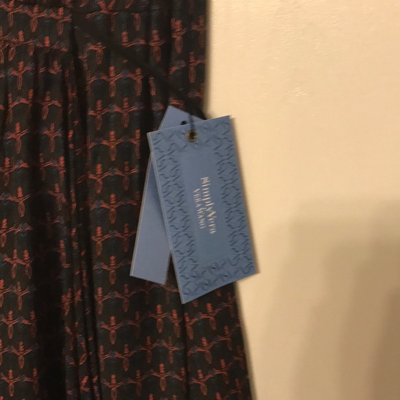 NWT Simply Vera Black Pattern Dress - Picture 5 of 8